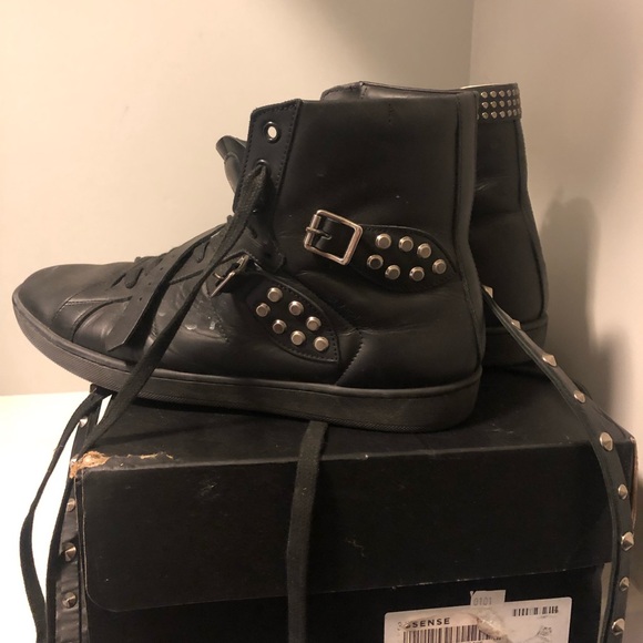Saint Laurent hi-top sneakers 42 - Picture 2 of 5